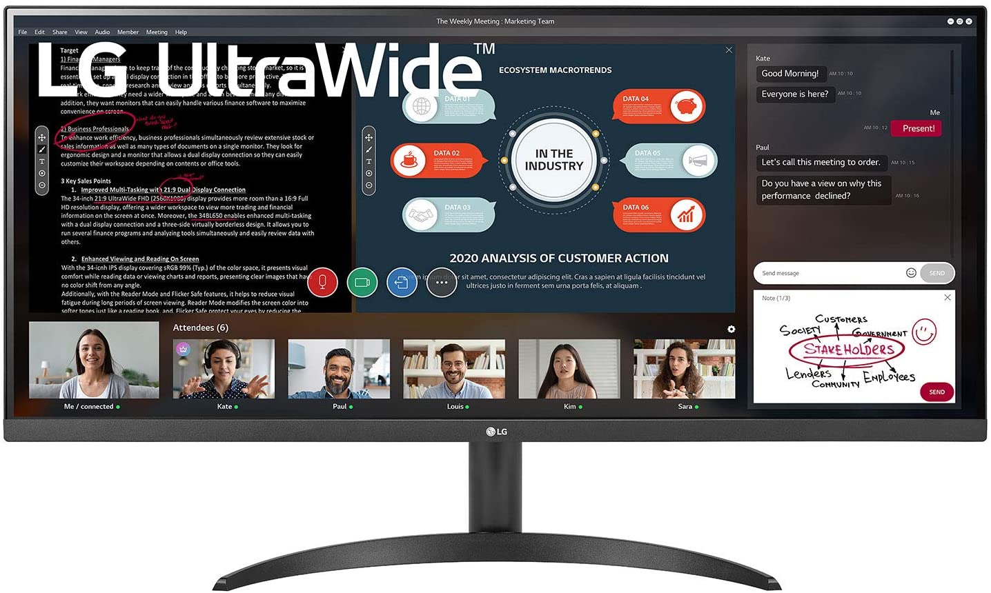 LG UltraWide 34WP500 