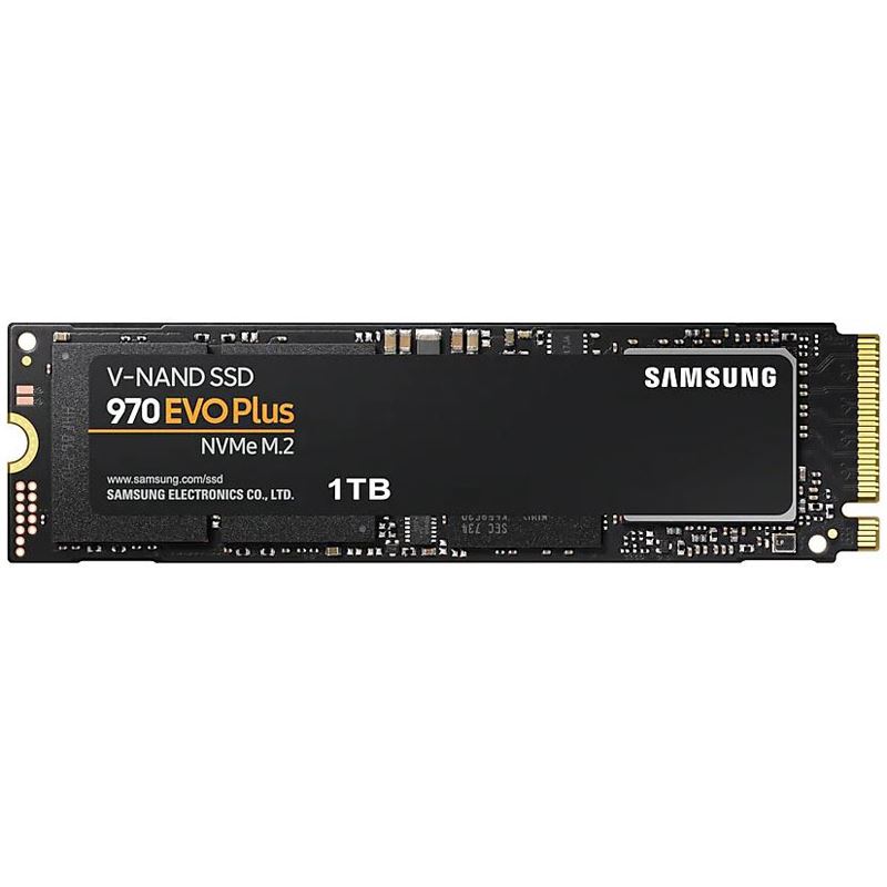 1TB Samsung 970 Evo Plus M.2 2280 PCIe 3.0 x4 NVMe 1.3 3D-NAND TLC (MZ-V7S1T0BW)