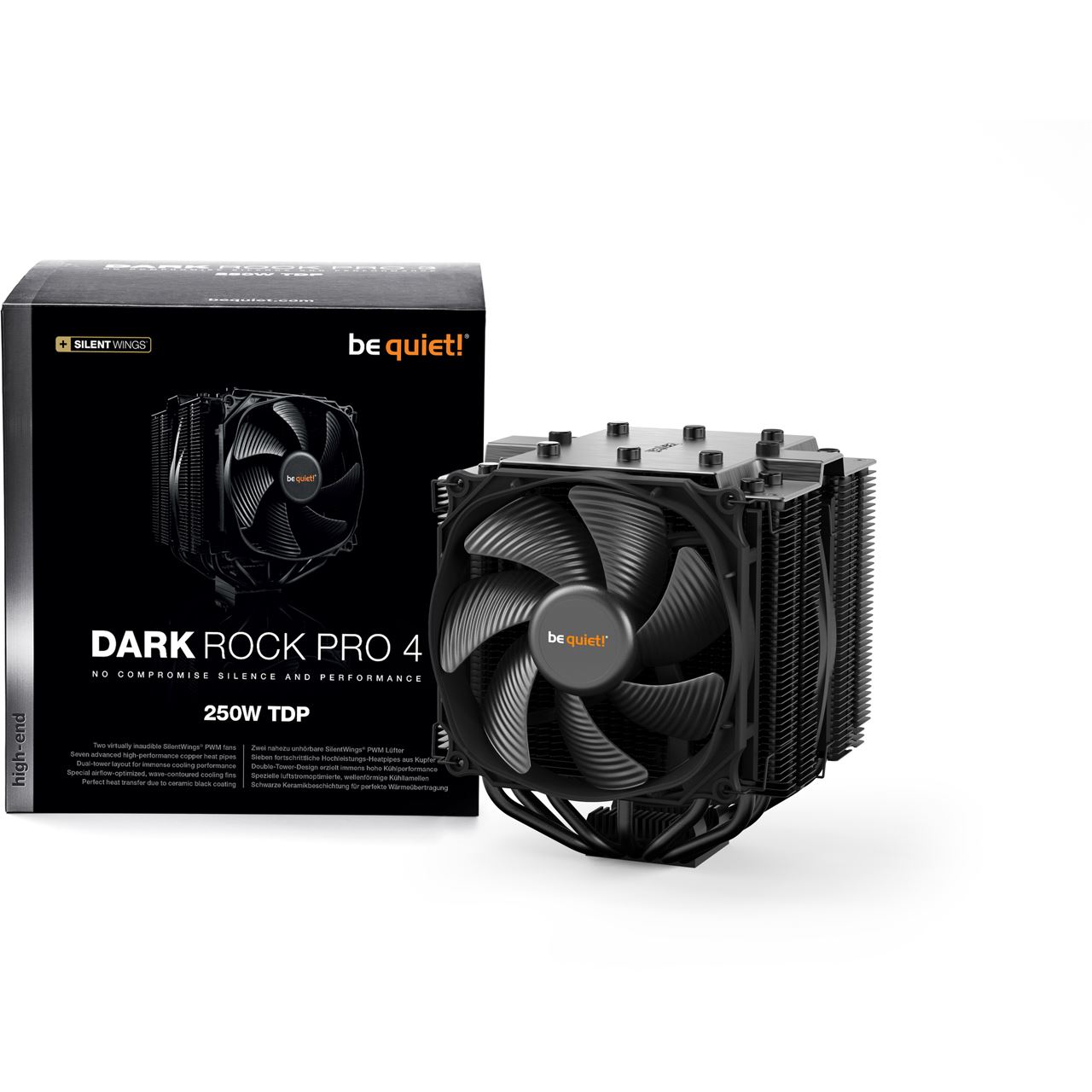 be quiet! Dark Rock Pro 4 Tower Kühler