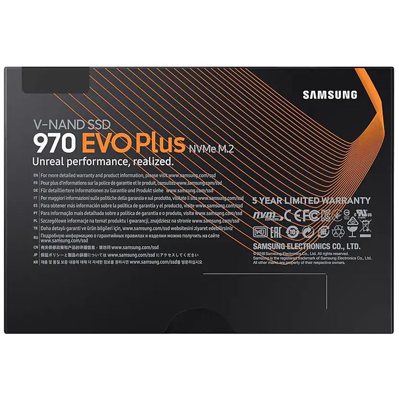 500GB Samsung 970 Evo Plus M.2 2280 PCIe 3.0 x4 NVMe 1.3 3D-NAND TLC (MZ-V7S500BW)