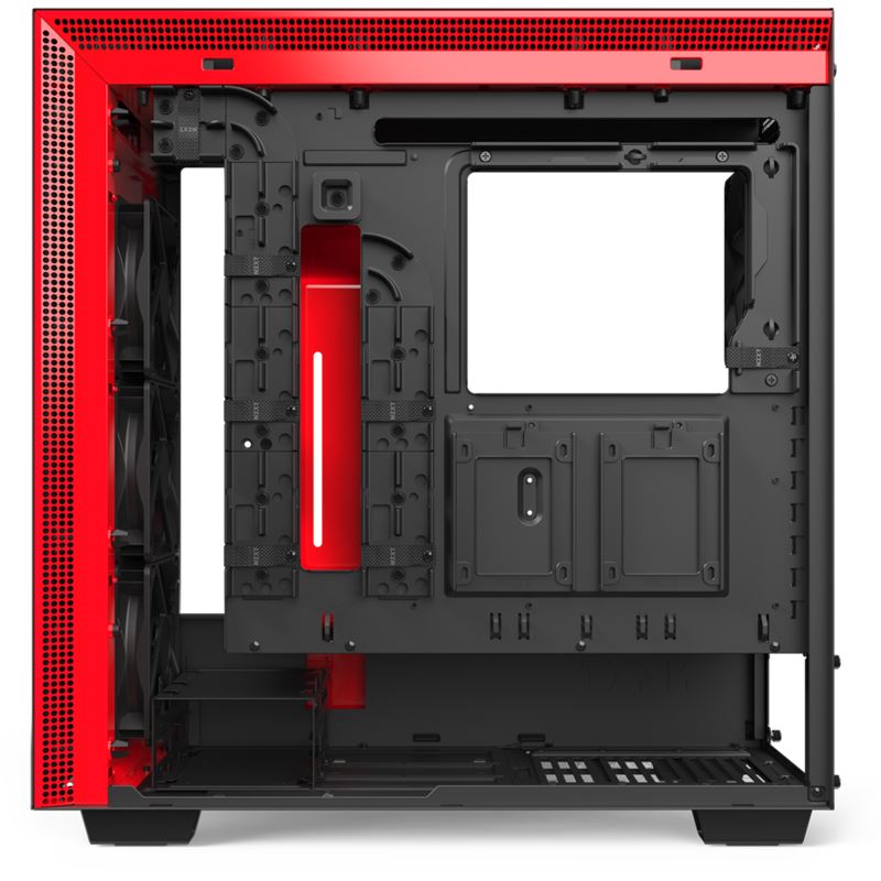 NZXT H710 Midi Tower ohne Netzteil schwarz/rot