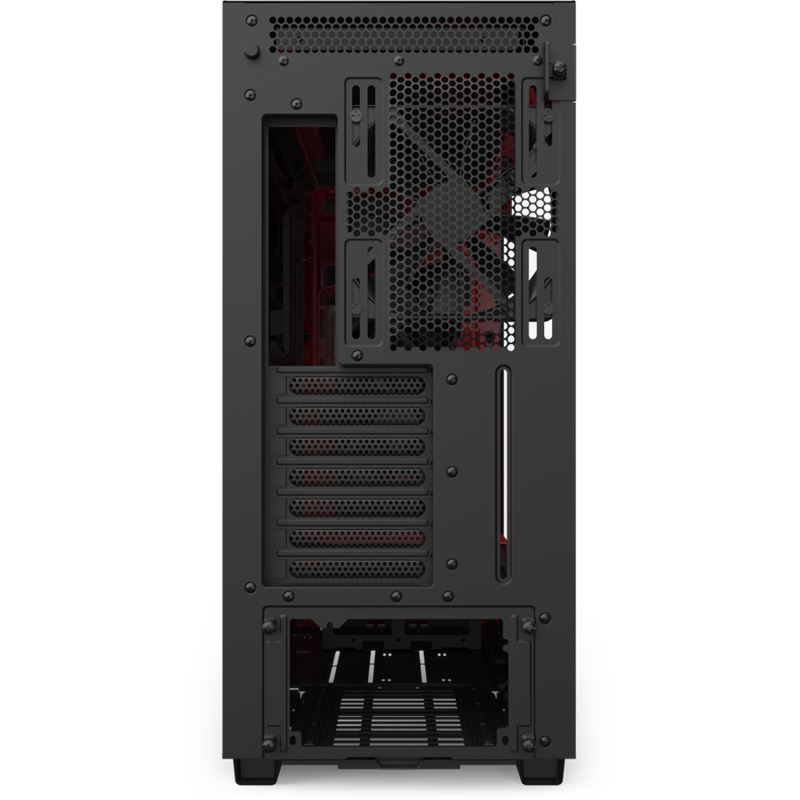 NZXT H710 Midi Tower ohne Netzteil schwarz/rot