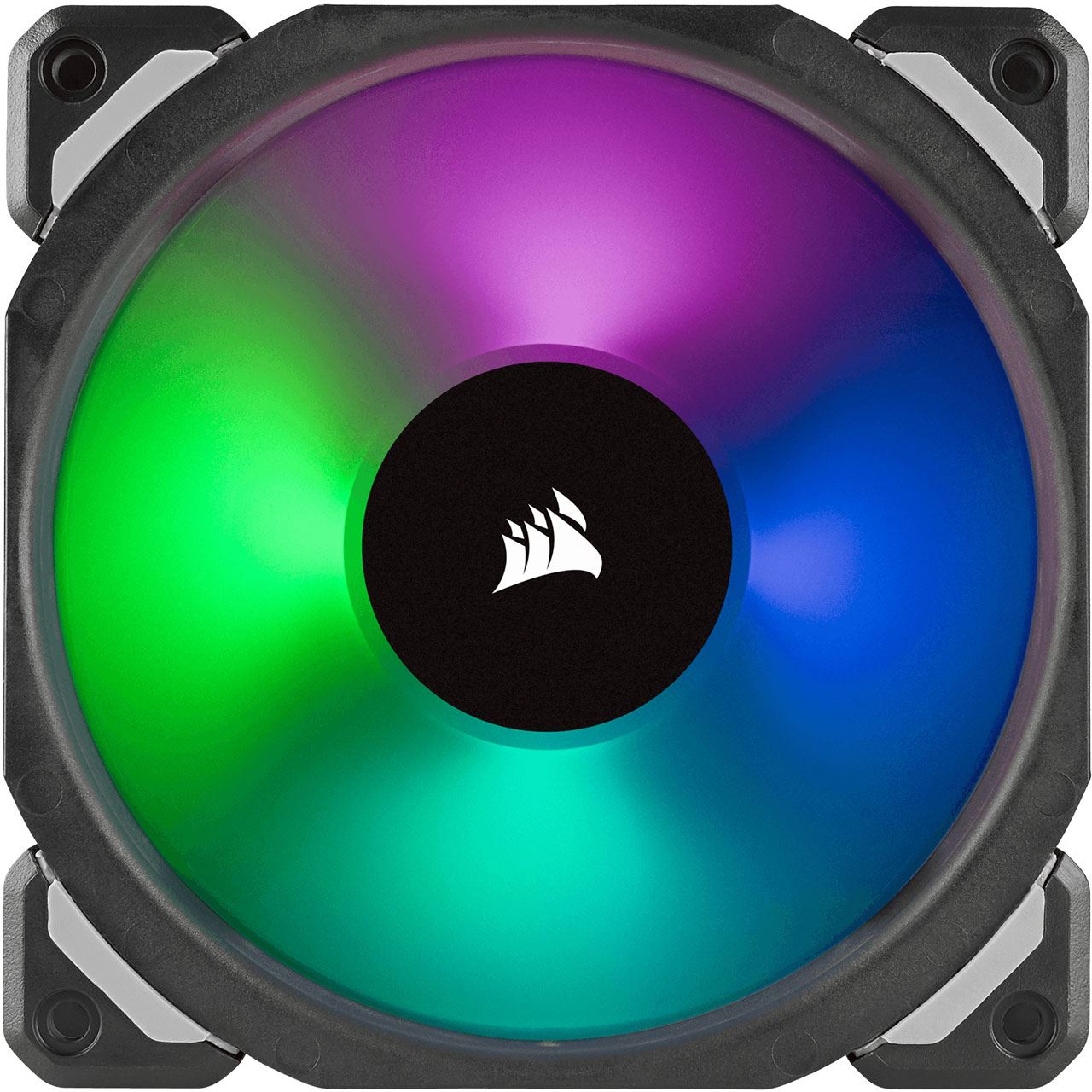 Corsair ML Series 120 Pro RGB LED Premium Magnetic Levitation Fan 120x120x25mm 400-1600 U/min 25 dB(A) schwarz
