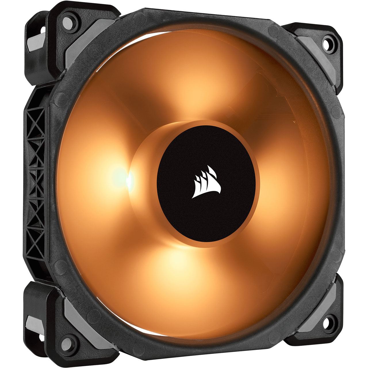 Corsair ML Series 120 Pro RGB LED Premium Magnetic Levitation Fan 120x120x25mm 400-1600 U/min 25 dB(A) schwarz