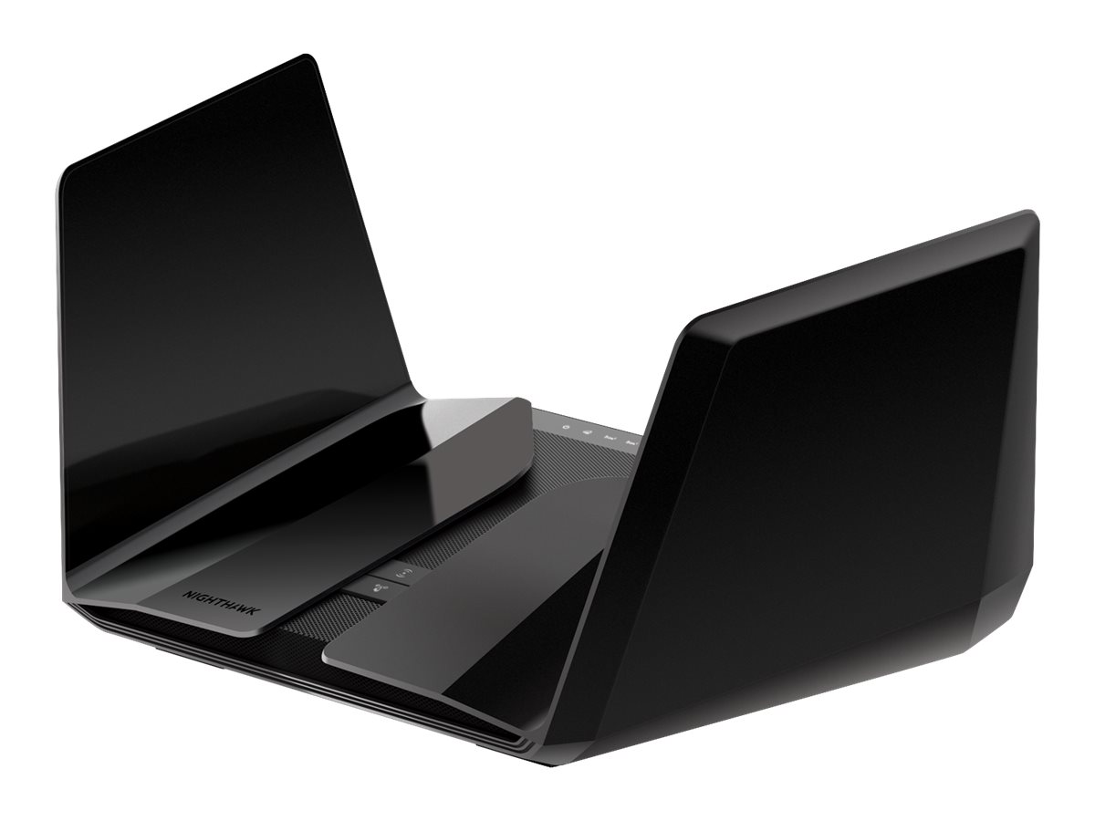 NETGEAR Nighthawk RAX200 - Wireless Router - 5-Port-Switch - GigE, 2.5 GigE - 802.11a/b/g/n/ac/ax - Tri-Band